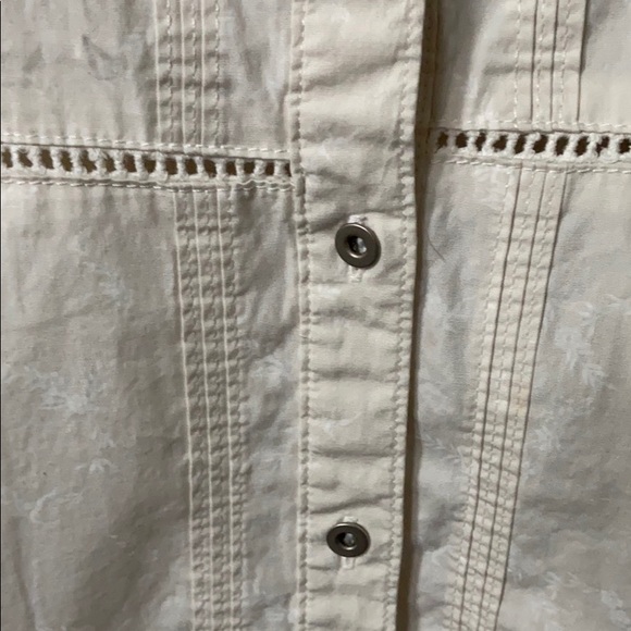 Tommy Hilfiger Denim Short Sleeved Eyelet Shirt - Picture 6 of 12